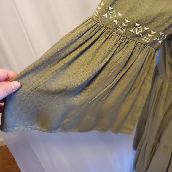 Mudd boho long sleeve dress - Picture 3 of 4